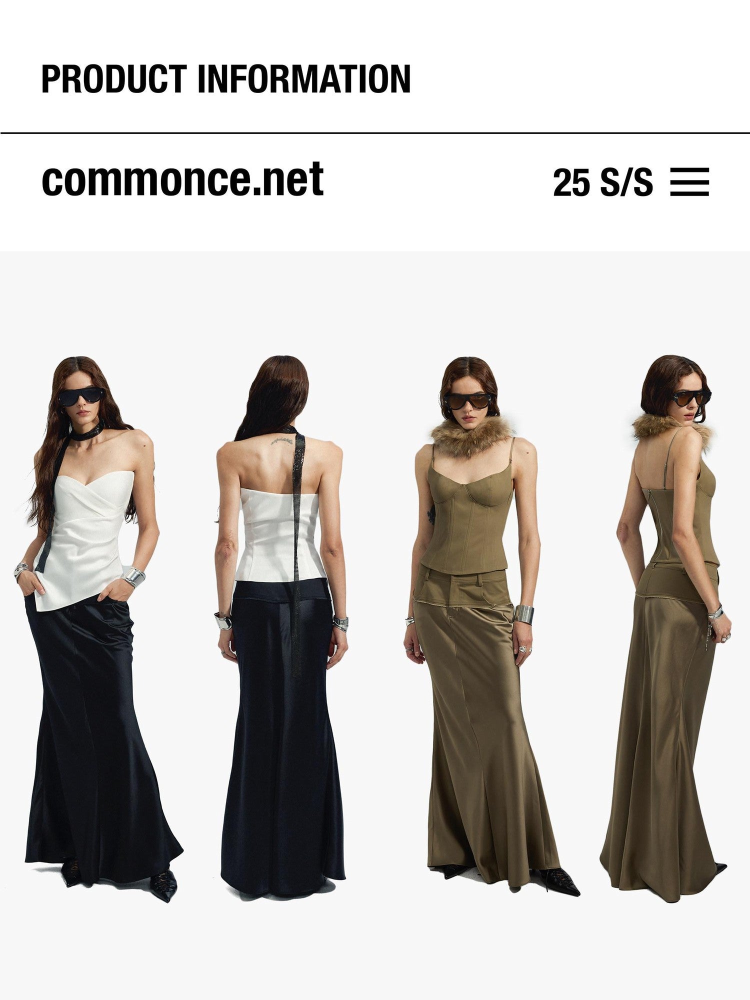 commonce net Frayed Patchwork Micro Fishtail Women&