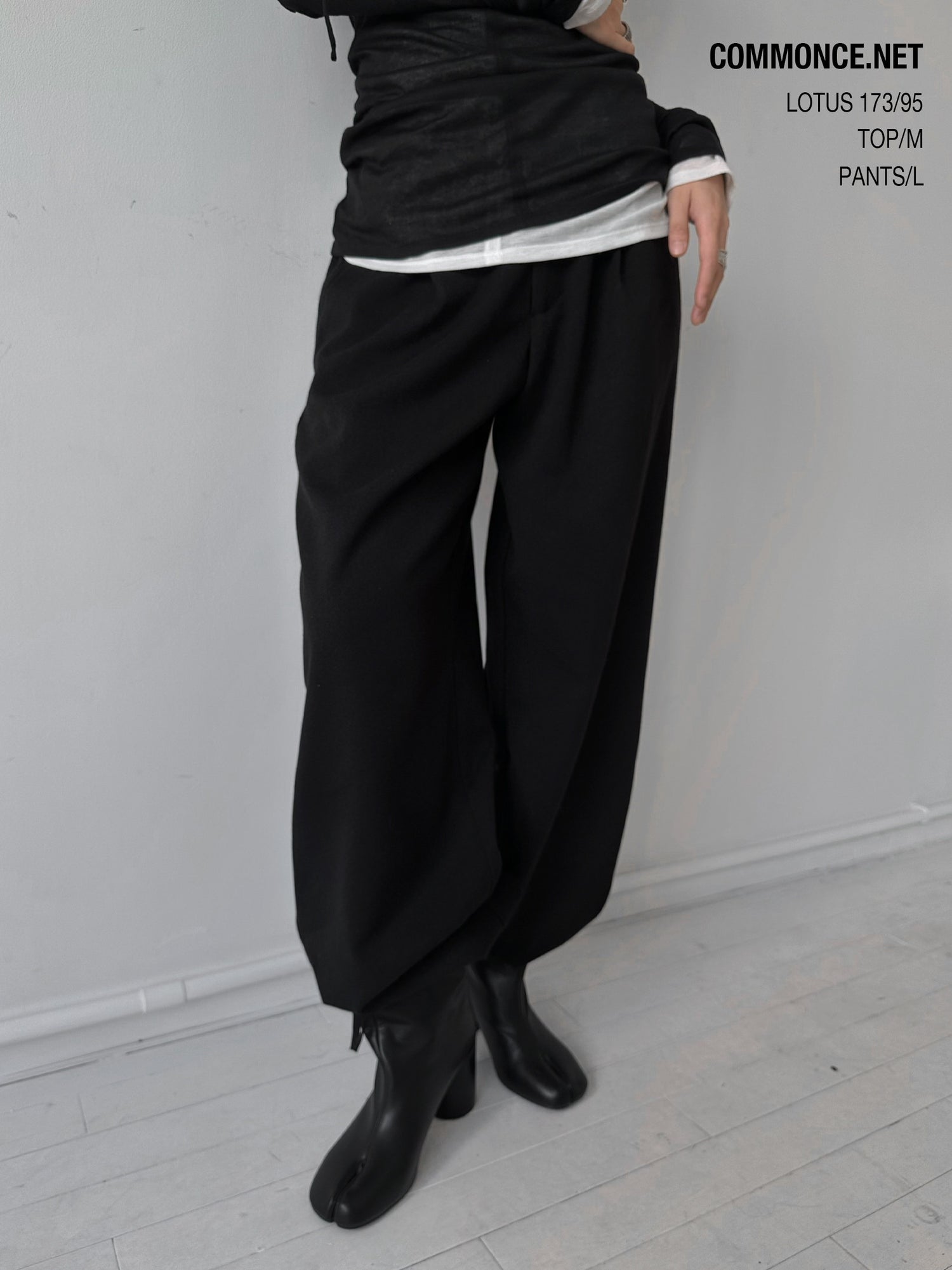 commonce_net_Heather_Gray_Adjustable_Hem_Plush_Texture_Women&