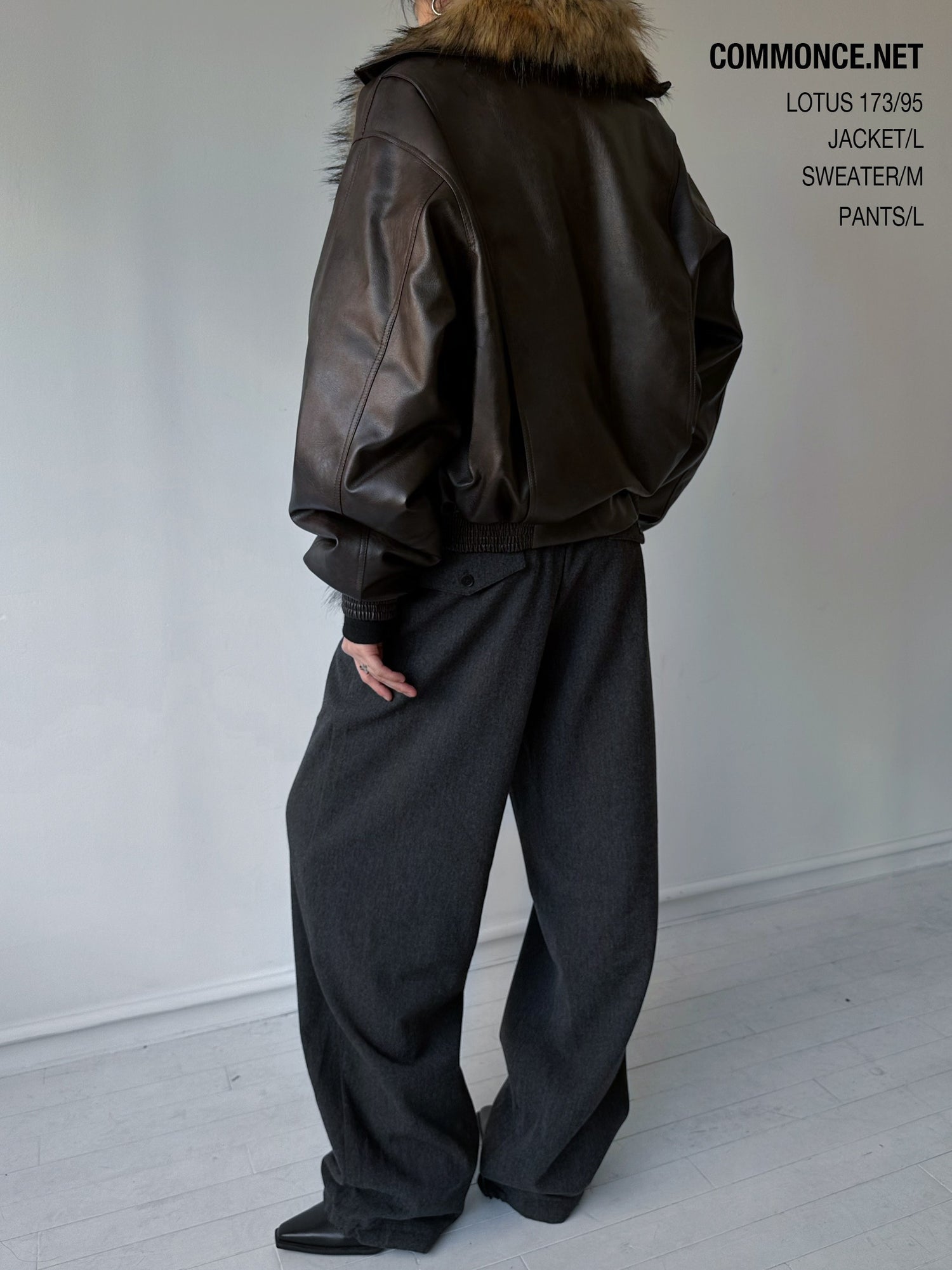 commonce_net_Heather_Gray_Adjustable_Hem_Plush_Texture_Women&