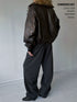 commonce_net_Heather_Gray_Adjustable_Hem_Plush_Texture_Women&