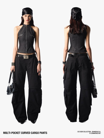 commonce net Long Structured Multi Pocket Women&