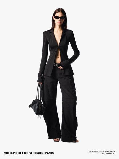 commonce net Long Structured Multi Pocket Women&