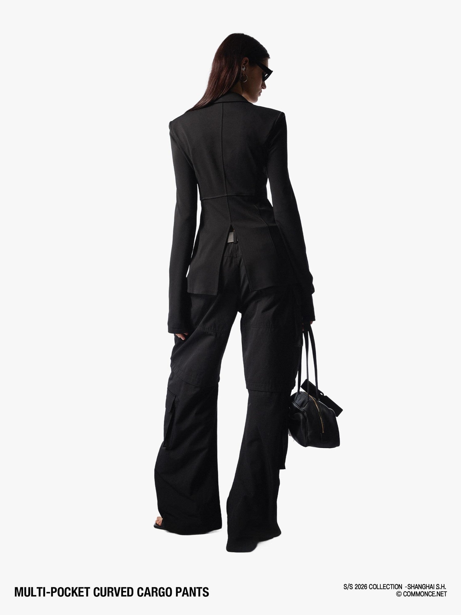 commonce net Long Structured Multi Pocket Women&