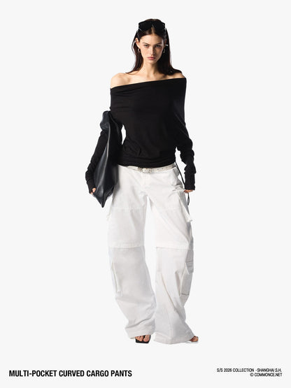 commonce net Long Structured Multi Pocket Women&