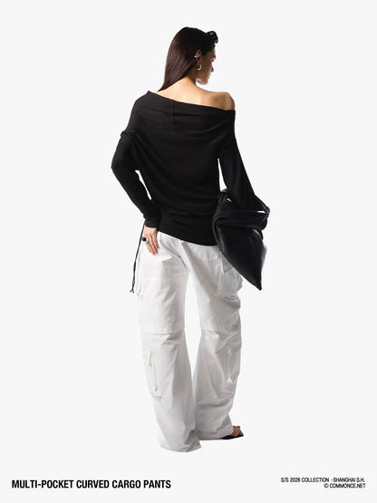 commonce net Long Structured Multi Pocket Women&
