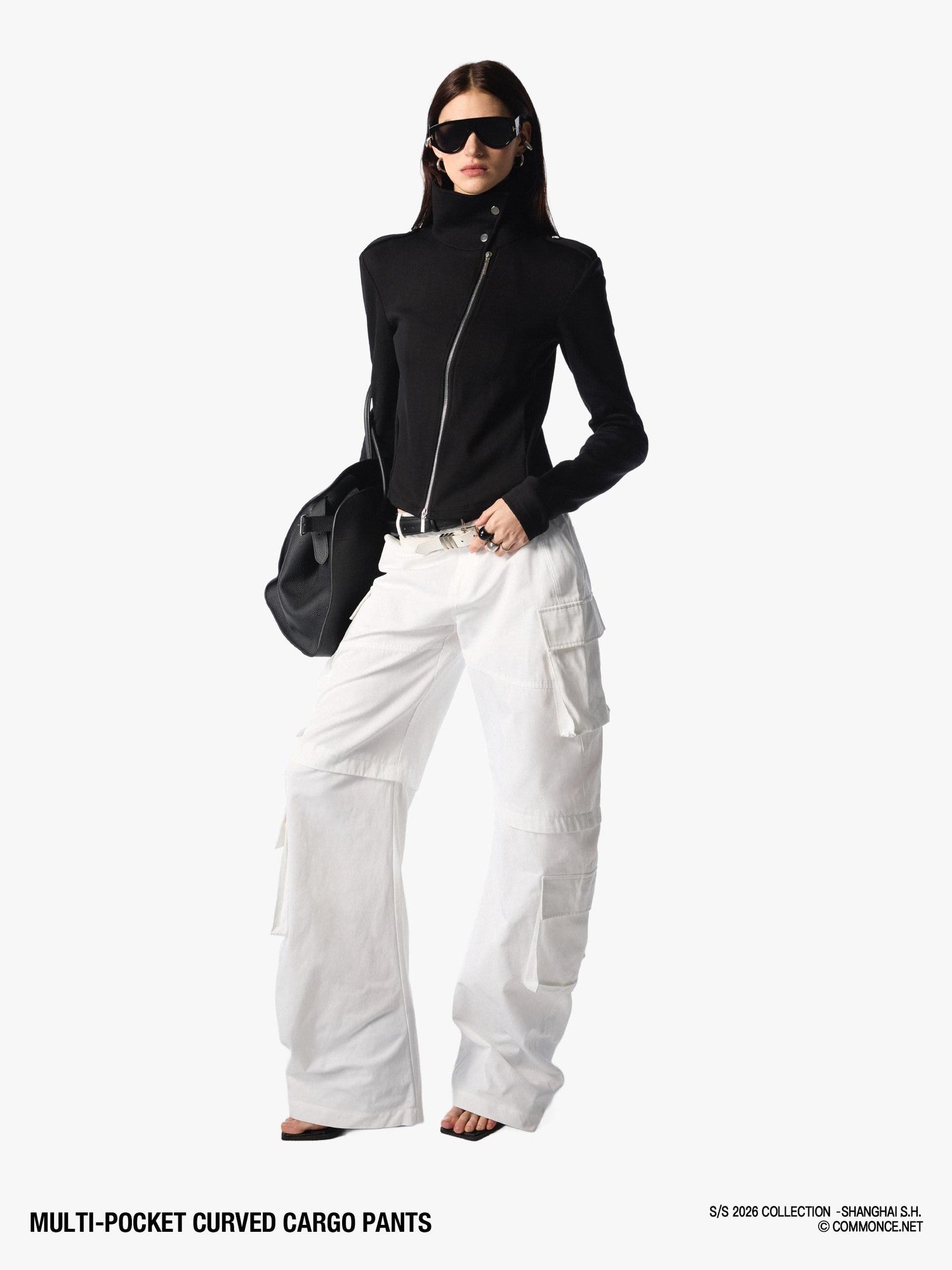 commonce net Long Structured Multi Pocket Women&