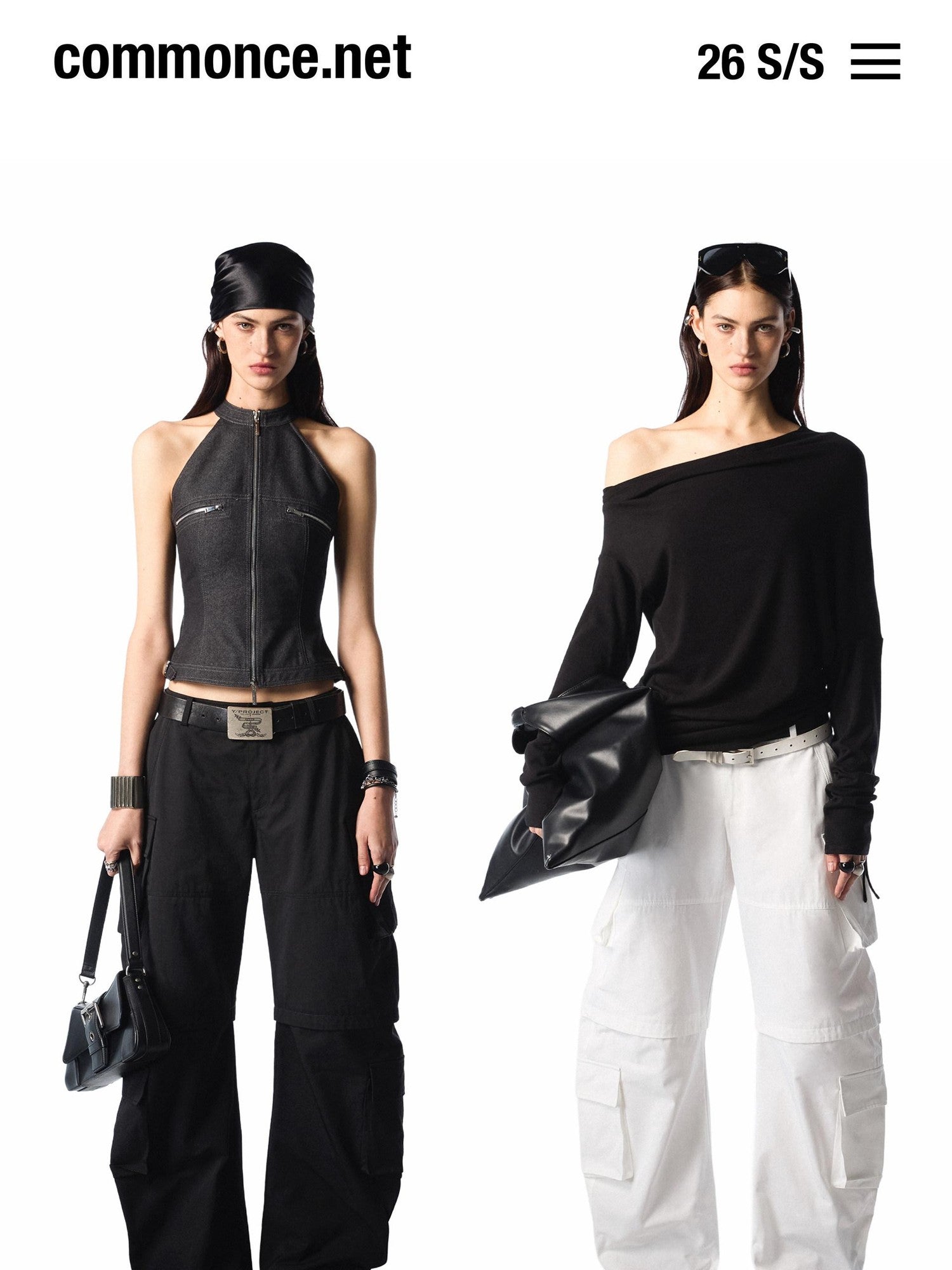 commonce net Long Structured Multi Pocket Women&