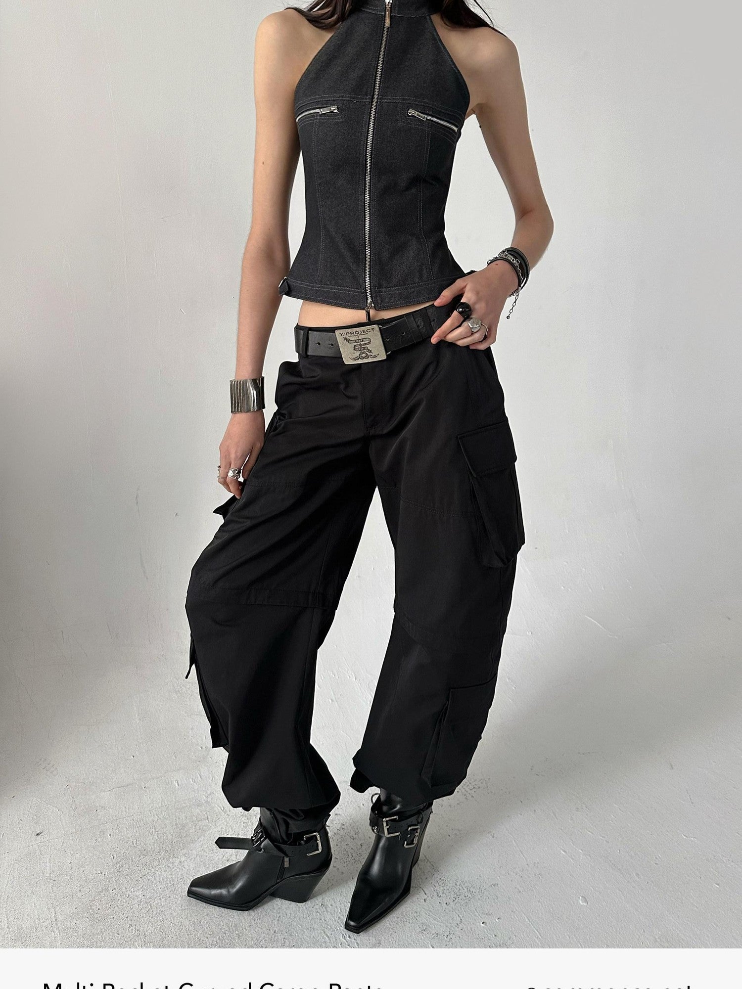 commonce net Long Structured Multi Pocket Women&