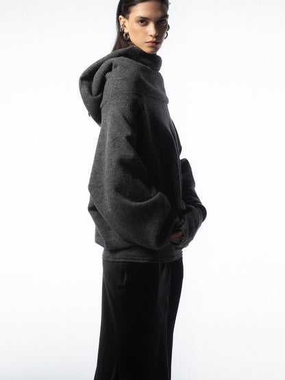 commonce net Longline Versatile High Stacked Collar Women&