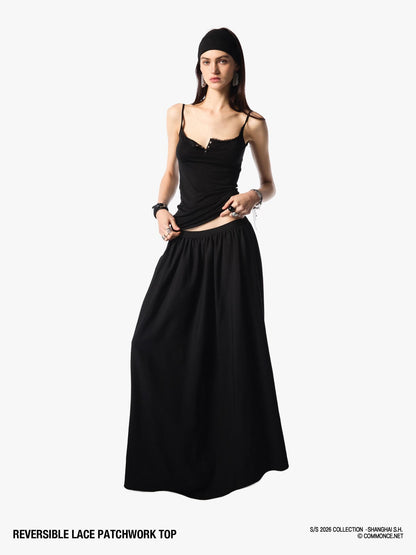 commonce net Reversible Lace Splice Slim Fit Strappy Women&