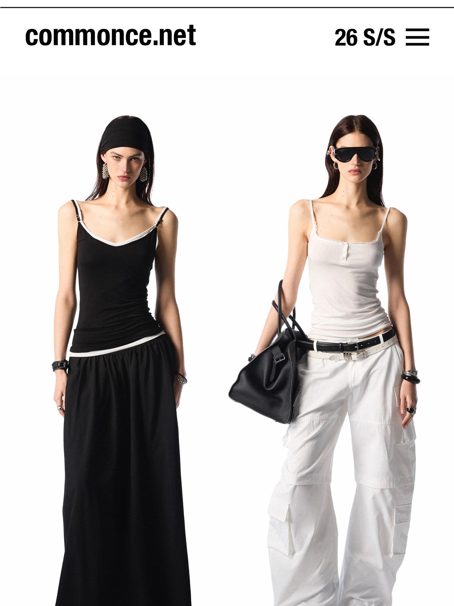 commonce net Reversible Lace Splice Slim Fit Strappy Women&
