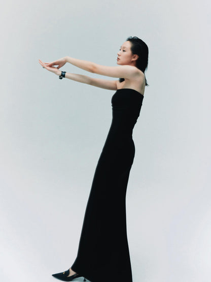 Two-Way Spliced Hollow Tube Top