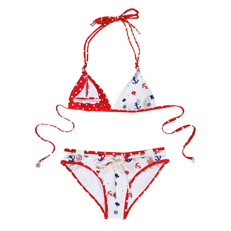 nit_alcove_Padded_Wireless_Comfort_Two_Piece_Red_And_Navy_S_M_L_Charm_Gift_Bikini_MISSTT
