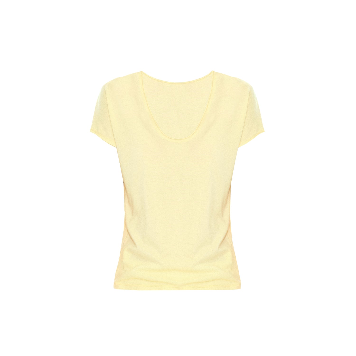 Northbutsouth_Multicolor_Rolled_Hem_U_Neck_Loose_Women&