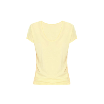 Northbutsouth_Multicolor_Rolled_Hem_U_Neck_Loose_Women&