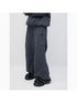 Peoplesense Contour Wide Cotton Hoodie Jogger Set Grey Embroidery