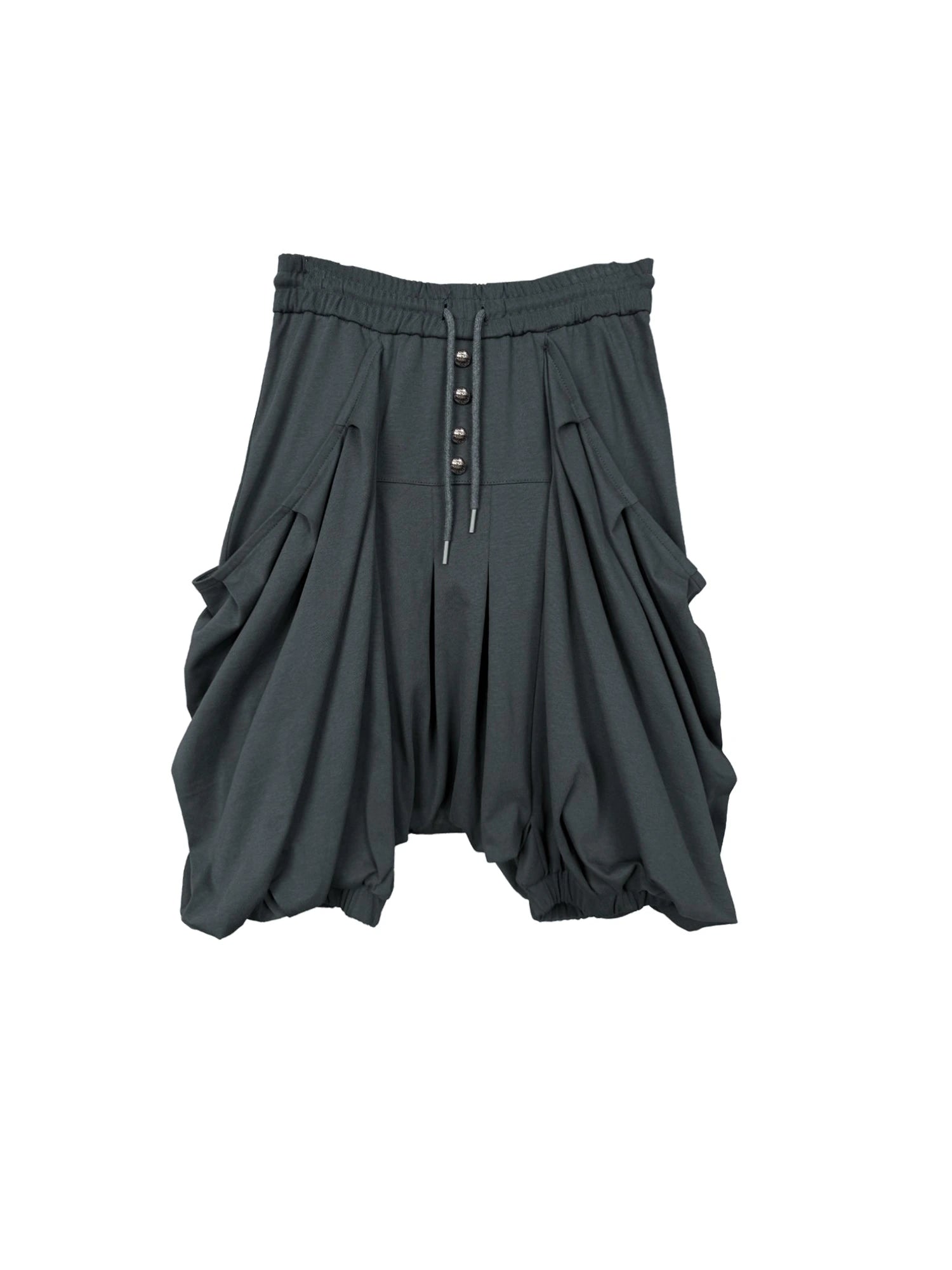 Oversized Pocket Pirate Hoodie Harem Cargo Culottes Skirt Pants