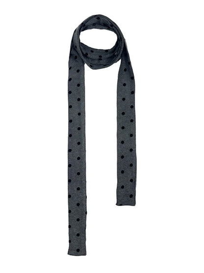 Polka Dot Knit Scarf Versatile All-Season Fashion Scarf