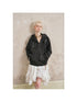 DIDDI MODA Vintage Studded Shell Hoodie With Fleece Lining