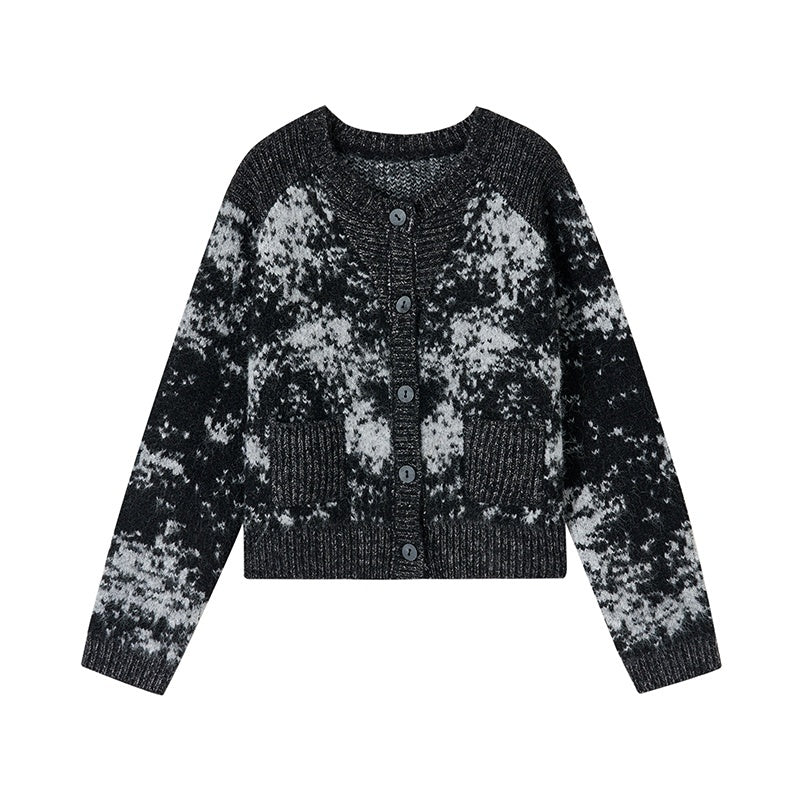 AnnoMundi_Black_Starry_Half_Open_Collar_Buttoned_Women&