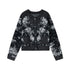AnnoMundi_Black_Starry_Half_Open_Collar_Buttoned_Women&