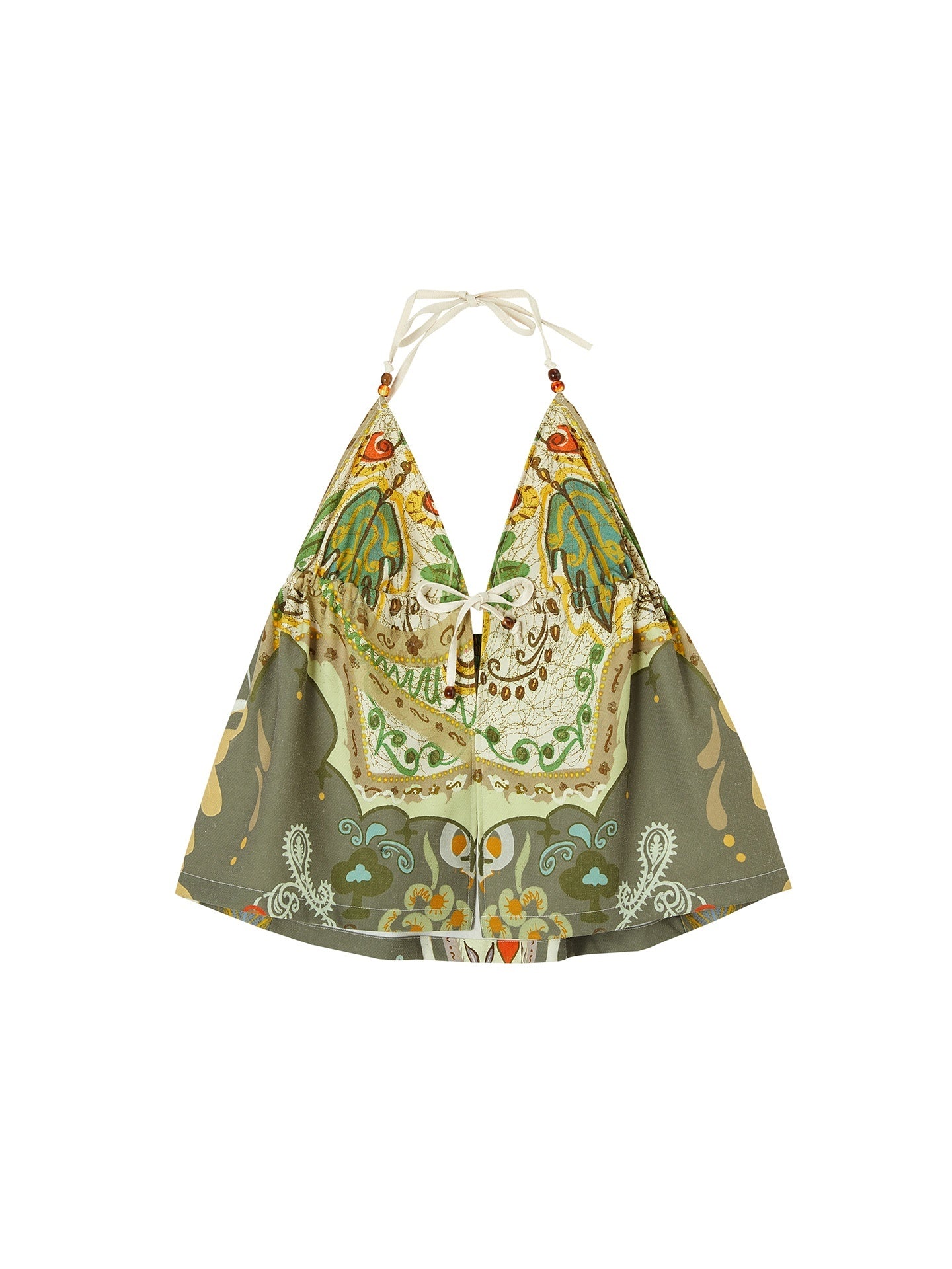 OfAkiva_Bohemian_Halter_Tie_Back_Deep_V_Printed_Slim_Cropped_Women&