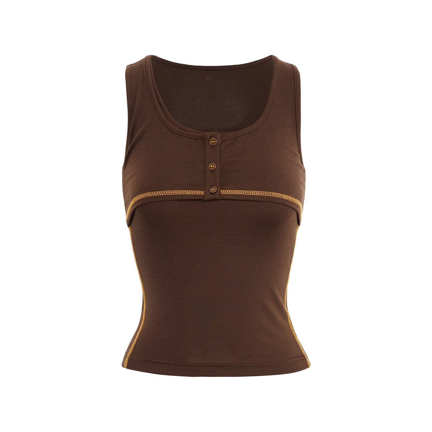 RUN TO THE FUTURE Soft Modal Blend Original Slim Racerback Cropped Unpadded Women Casual Tank Tops
