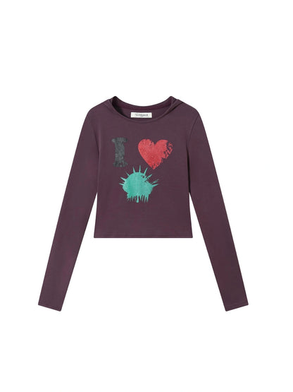 I Love Jellyfish Slim Fit Tee