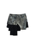 ARIADNAw Rebel Edge Asym Cut Low Waist Punk Skirt