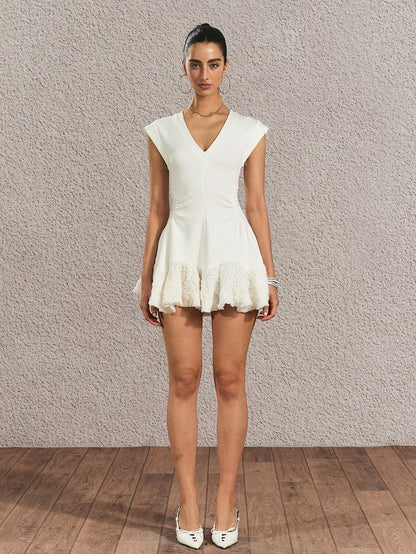 The NeverMore High Waist Street Slim Fit Spaghetti Strap Polyester Everyday Chic Mini Dresses