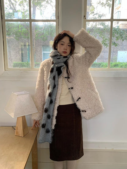 dorydory V-neck T-shirt Long Sleeve Button Coat