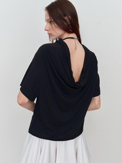 RUN TO THE FUTURE Soft Modal Casual Loose Solid Mid Length Women Short Sleeve T-Shirts