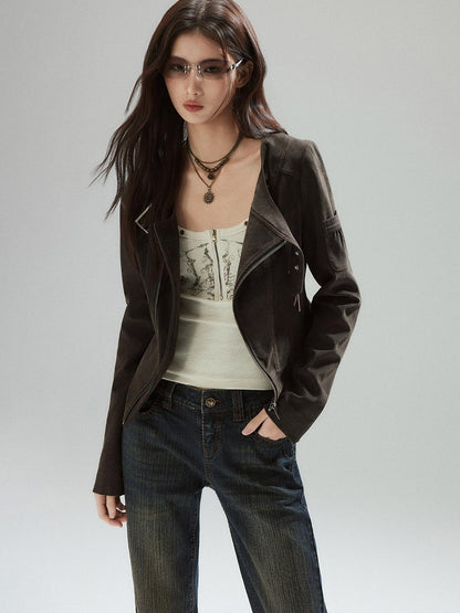 Low pixel Soft Cotton Blend Slim Urban Round Neck Racerback Women Daily Ivory Camisoles