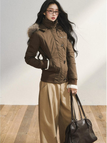 7Shiftin Low Waist Casual Straight Cut Khaki Women Everyday Versatile Wide Leg Pants