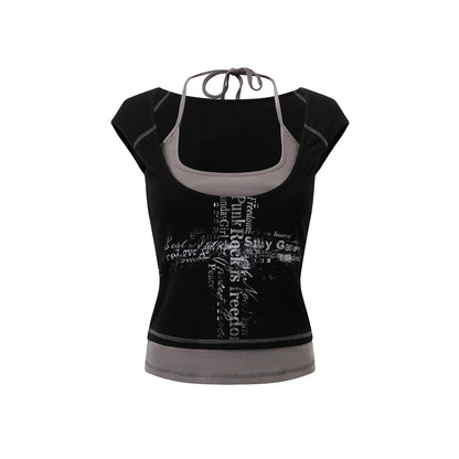 Cest_Nous_Colorblock_Faux_Layered_Silver_Foil_Cross_Graffiti_Women&