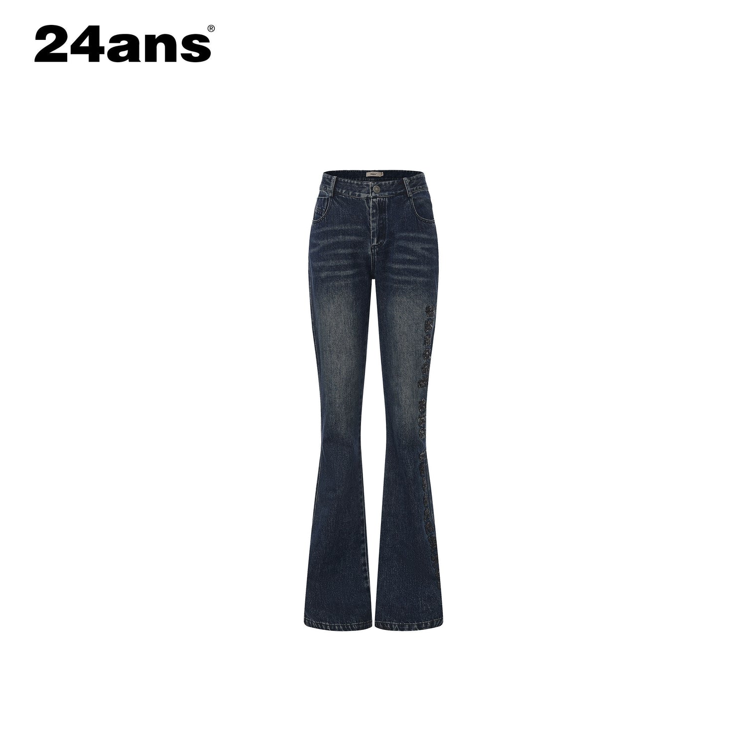 24ans_Breathable_Cotton_Linen_Notched_Collar_Low_Waist_Women_Top_&amp;_Pants_Sets_MISSTT