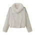 DIDDI_MODA_Khaki_Double_Breasted_Bubble_Hem_Women&