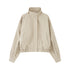 RUN_TO_THE_FUTURE_Original_Design_100_Cotton_Loose_Fit_Short_Zip_Stand_Collar_Khaki_Track_Jackets_MISSTT