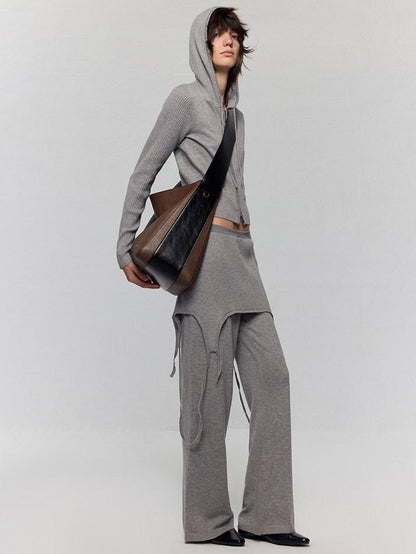 RUN TO THE FUTURE Large Zipper Pocket Casual Minimalist Single Strap Everyday Cross Body Bags