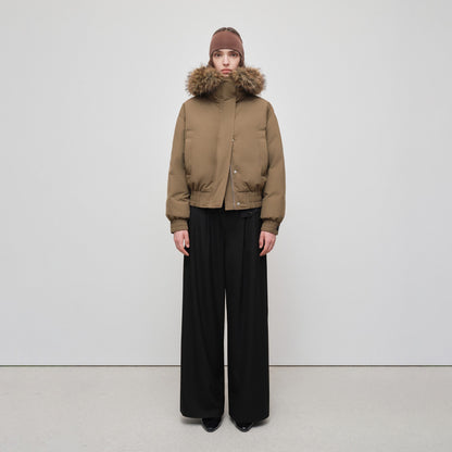 RUN_TO_THE_FUTURE_90_Percent_White_Duck_Down_Short_Straight_Women_Detachable_Hood_Fur_Down_Jackets_MISSTT