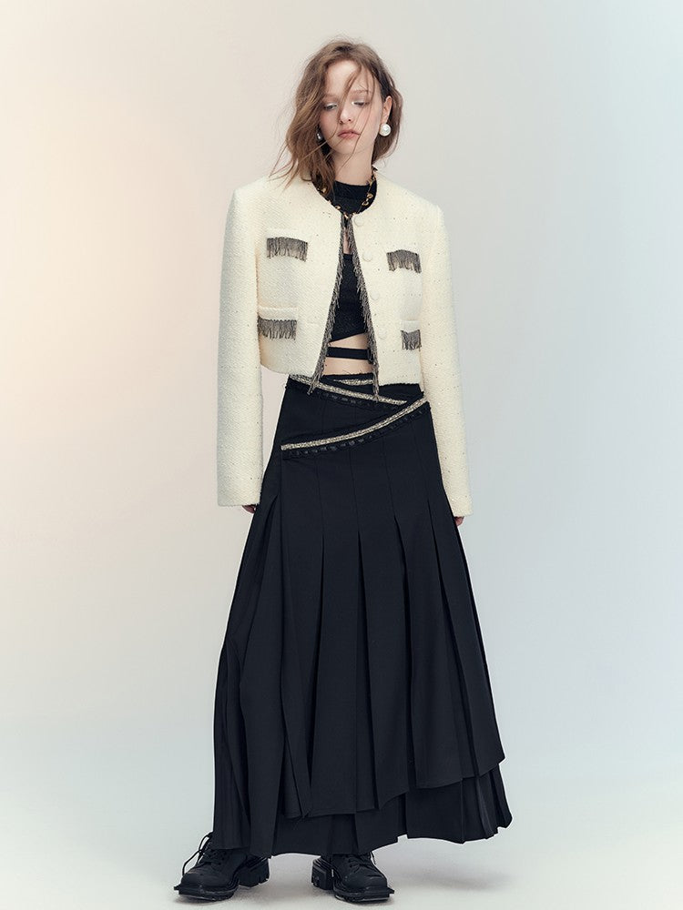 AnnoMundi Sequin Textured Boucle Two Piece Women&