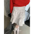 DKZ_OFFICIAL_Quilted_Pleated_Ruffle_Mid_Waist_Loose_Women&