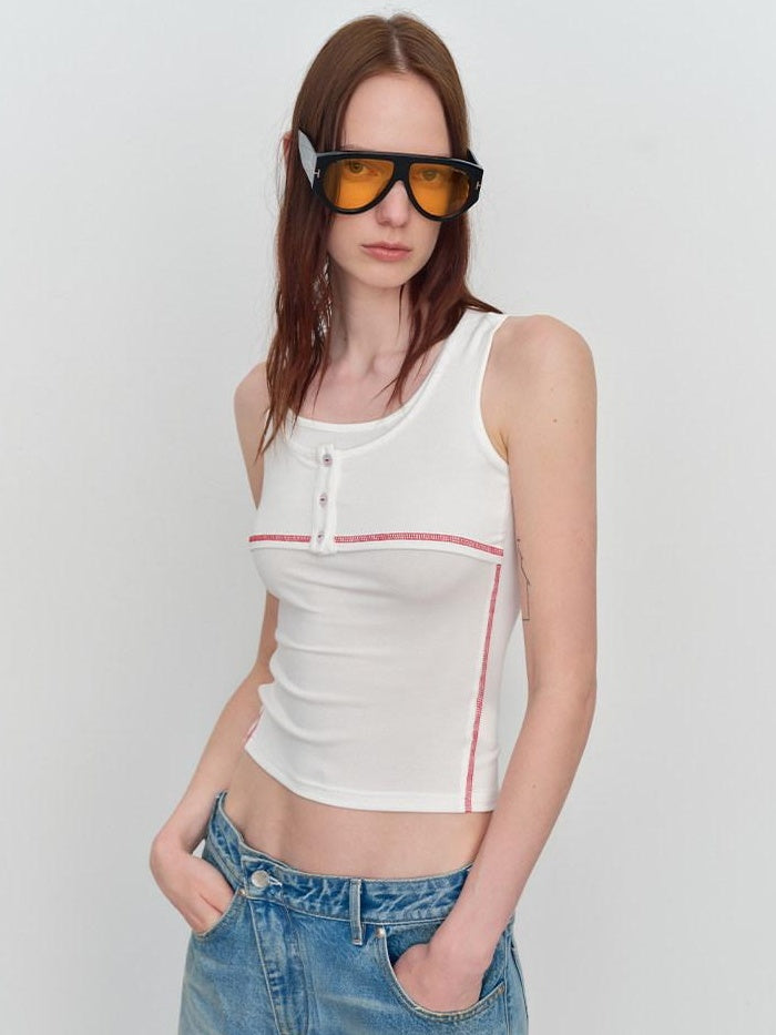 RUN TO THE FUTURE Soft Modal Blend Original Slim Racerback Cropped Unpadded Women Casual Tank Tops
