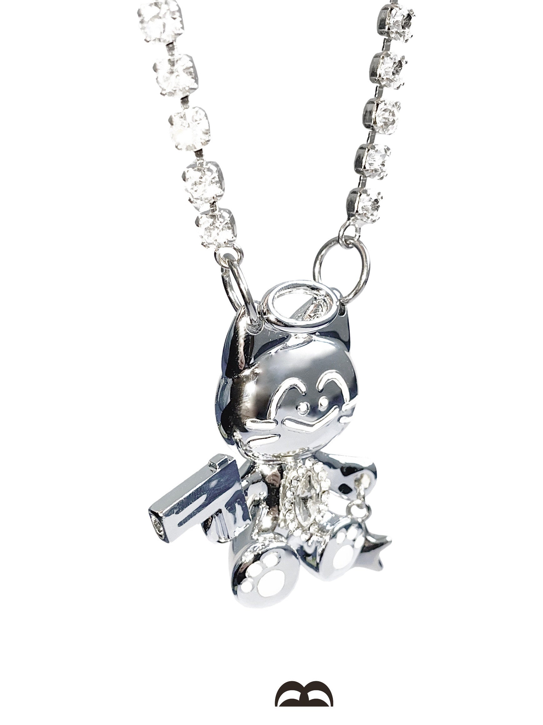 takeabreak_Cat_And_Dog_Spy_Silver_Plated_Diamond_Inlay_Women&