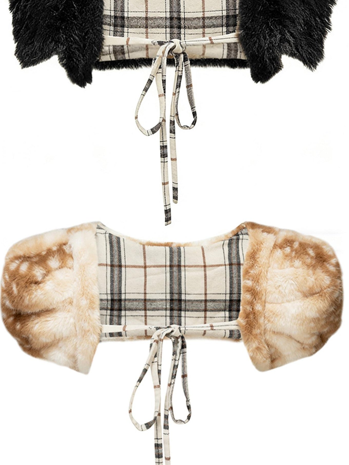 nit alcove Cardigan court à encolure bateau et ouverture sur le devant, modèle original pour femme, noir, Deer Accessories