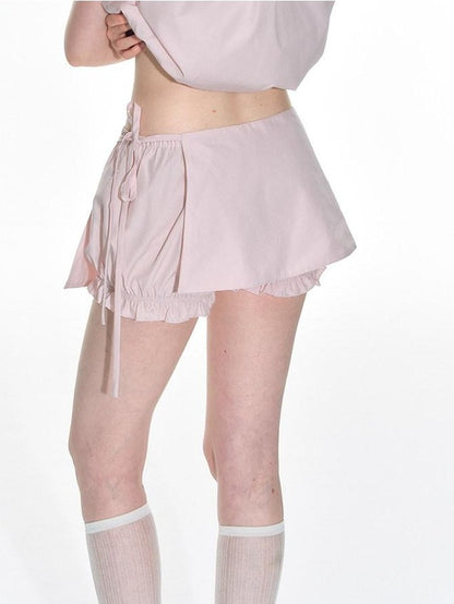 NAPSNAPS Check Patchwork Two Piece Illusion Spliced Gauze Women&