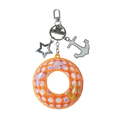 nit alcove Blue Orange Lifebuoy Charm Stackable Beach Jewelry For Women Bracelets