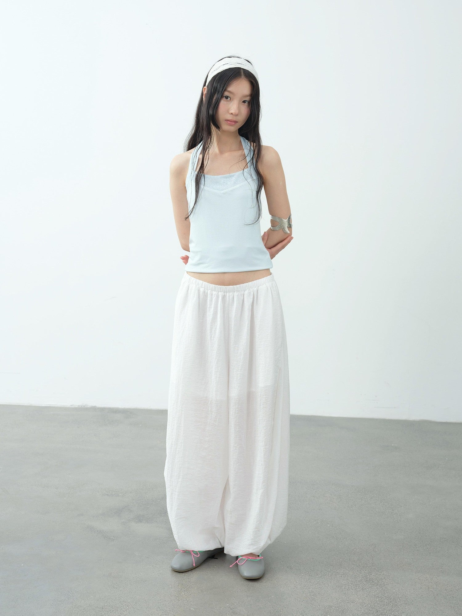 DKZ OFFICIAL Balloon Lined Relaxed Tapered Women&