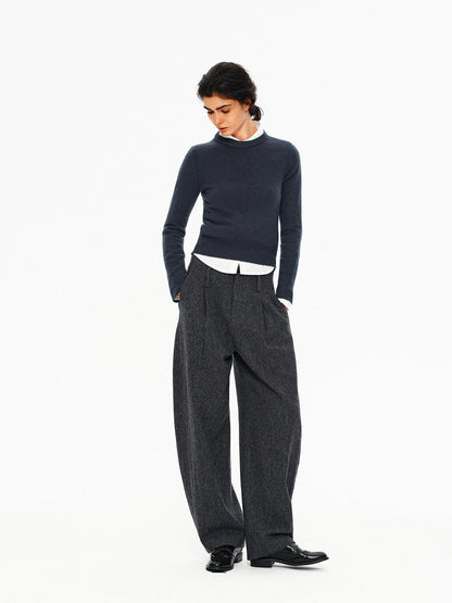 Northbutsouth Melange Drapey No Waistband Curved Leg Women&