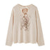 DIDDI_MODA_Cat_Print_Patchwork_V-neck_Loose_Women&